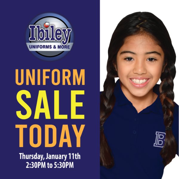 UNIFORM SALE ON CAMPUS 